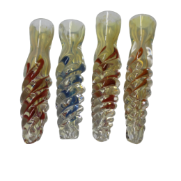 3'' Twisted Frit Color Chillum 