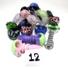 4'' Mixed And Match New Color Heavy Duty Glass Hand Pipe 12  Pcs Per Pack 