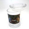 Designer Glass  Jar Medium Size 