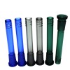 Solid Color Down Stem 18 MM Male To 14 MM Female Glass On Glass