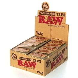 Raw Perforated Wide Tips  50 Count Per Box 