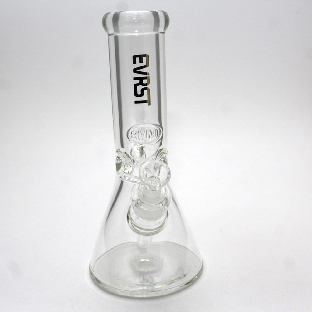 10'' EVRST 9MM Beaker Water Pipe Glass on Glass