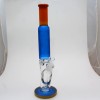 16.5" Straight  Tube Multi Color Art Design  Water Pipe G-G