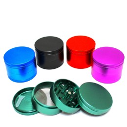 4 Part Assorted Solid Color Heavy Duty Grinder 75 MM