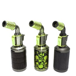 6" New  Scorch Torch Hold Button Design Multi Color Heavy Duty Blow Torch