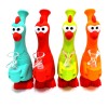 7" Silicone Screaming  Design Chicken Water Pipe