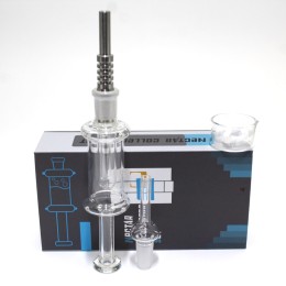 8" Injector Design Glass  Straw Kit - 14mm