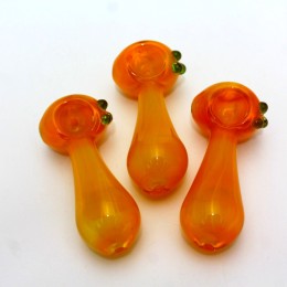 3" Solid Color Glass Hand Pipe