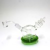 5" Stand Dab Rig Water Pipe With 14mm Male Banger