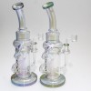 12" Double Recycle Colorful Water Pipe G-G