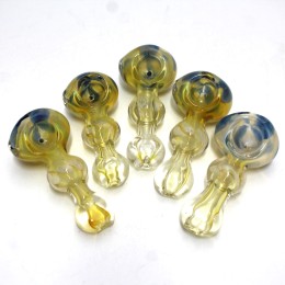 3" Step Design glass hand pipe