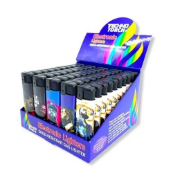 ELECTRONIC LIGHTER 50PCS PER DISPLAY BY TECHNO TORCH