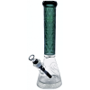 15" Thick Base Engraved Beaker Water Pipe BY Cali Cloudx 