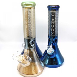 12'' 9MM  COLORFUL BEAKER WATER PIPE G-G BY CALI CLOUDX