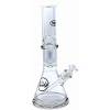 15"9MM WATER PIPE WITH DOUBLE RING PERCOLATOR BY CALI CLOUDX