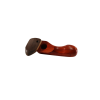 American Made 4" Wooden Hand Pipe With Swivel Lid  (WW-18)