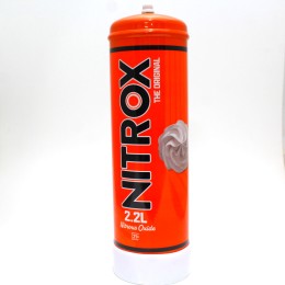 Nitrox Cream Charger /2.2L / 4pcs Display (FOR FOOD PREPARATION ONLY)