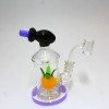 6" Side Arm Fruit Perk Dab Rig Water Pipe With 14mm Male Banger