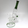 14'' Telescope Design With  4 Arms  Design Percolator  With Handled Design Water Pipe With 18 MM Female  Banger 