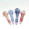 2'' Spiral Color Light Weight Glass Hand Pipe 100 CT Per Pack 
