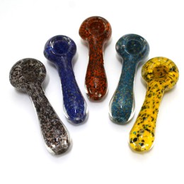 3.5'' Confetti Color Glass Hand Pipe