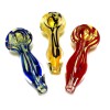 4'' Swirl Color Heavy Duty Thick Glass Hand Pipe 