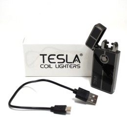 Tesla Dual Arc  Lighter With USB Charger