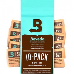 Boveda 2 - way Humidity Control 62% RH Size/Contenance : 4 / 10 Pack 