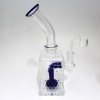 9'' Bubble Design Dab Rig Water PIpe With 14 MM Male Banger 