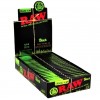Raw Organic Hemp Back Rolling Paper 1  1/4 Size 24 Per Box 
