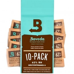 Boveda 2 - way Humidity Control 62% RH Size/Contenance : 8 / 10 Pack 