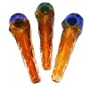 5'' USA Color Ice Cream Shape Assorted Tube Color Heavy Duty Glass Hand Pipe 