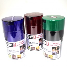 TV4 Assorted Color Airtight Jar/ 12 oz / 1.3 Liter