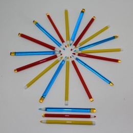 4.5'' Multi Color Pencil Glass Dab Tool