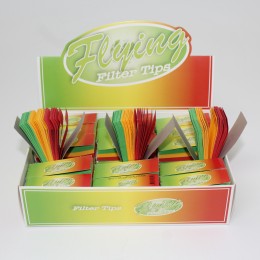 Rasta Color Flying Filter Tips 54 Per Pack  With 60 Per Each Pack