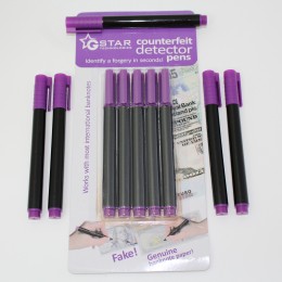 Money Pen  Counterfeit Detector Pens 5 Per Pack 