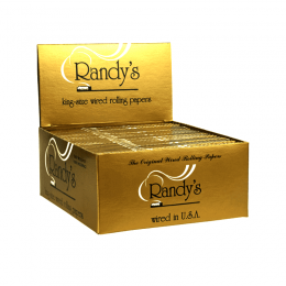 Randy' s Paper King Size Gold  25 Per Pack 