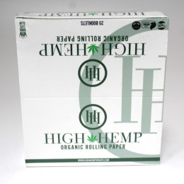 High Hemp Organic Rolling Paper King Size Slim 25 Booklets