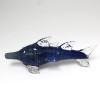 7.5'' Dolphin  Glass Hand Pipe 