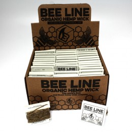 Bee Line Hemp Wick Thin Wick  9 FT / 78 CT Per Pack 