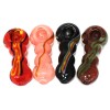 4.5'' Assorted Color Heavy Duty Glass Hand Pipe 