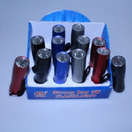 Strong Ray 3W FLASHLIGHT 12Per Pack