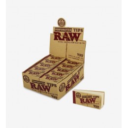 Raw Perforrated Wide Tips - 50 Count