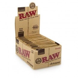 Raw Classic  Artesano 1 1/4 size 15 Per Pack 