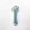 3'' Strip Mixed Color Glass Hand Pipe 