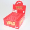 Vibes Hemp Fine Rolling Papers King Size 50 Booklet Per Box / 33 Papers Per Booklet