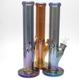14'' Straight Shooter Colorful  Heavy Duty Water Pipe G-G