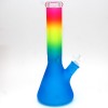 14'' Multi Color Beaker Heavy Duty Glass Water Pipe G-G 