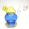5'' Round Design  Dab Rig Water Pipe With 14 MM Male Banger 