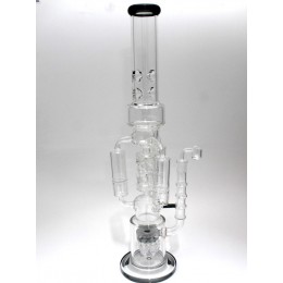21'' Triple Honey Comb With 3 Handles New Design Heavy  Water Pipe With Banger 